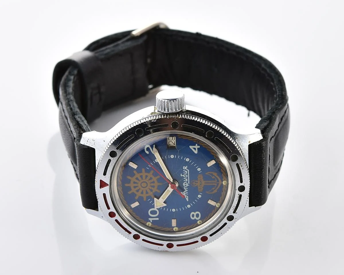 Vostok Amphibia Zissou with automatic self winding movement