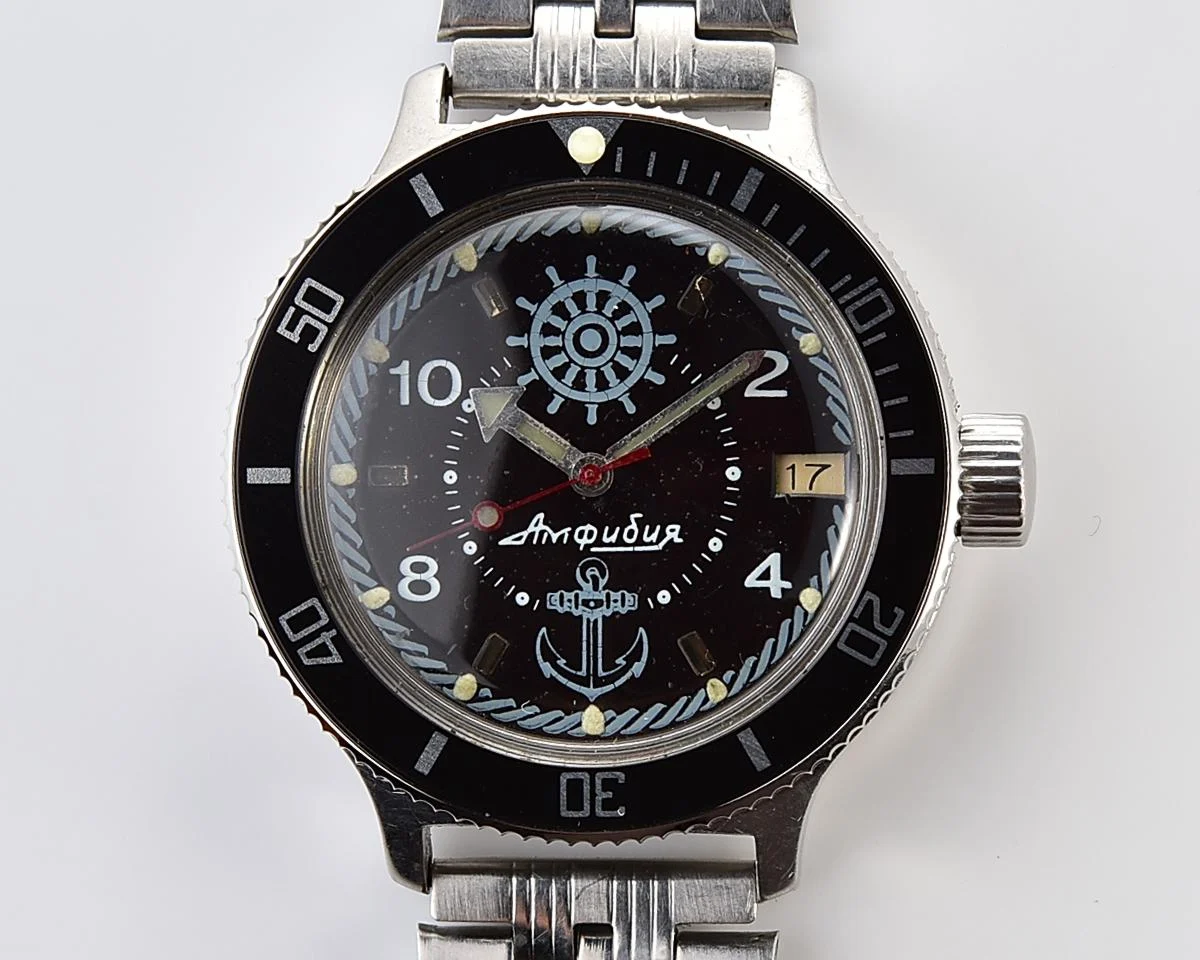 Vostok Amphibia Zissou with automatic self winding movement