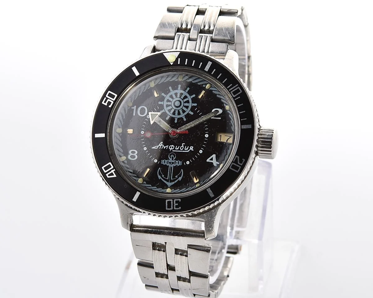 Vostok Amphibia Zissou with automatic self winding movement