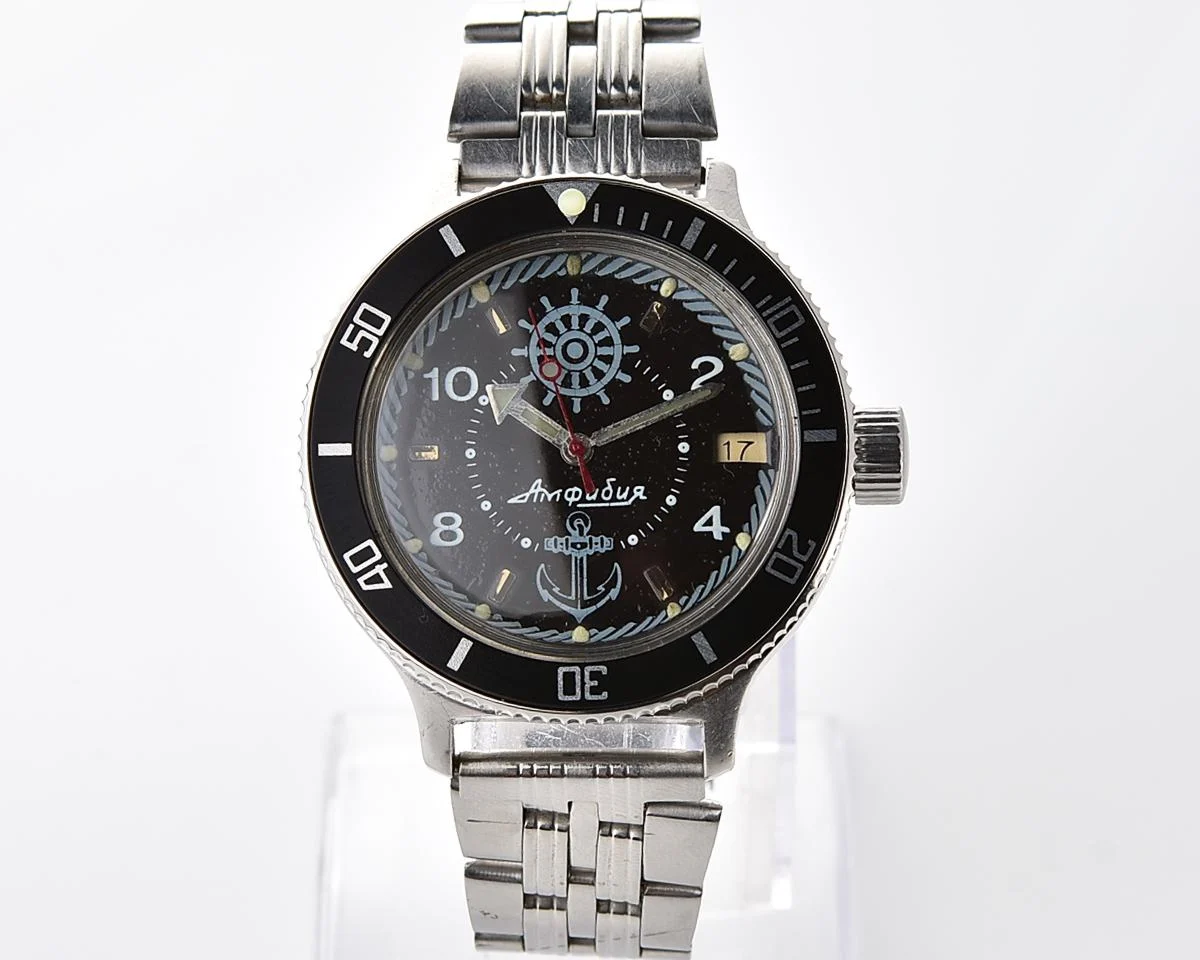 Vostok Amphibia Zissou with automatic self winding movement