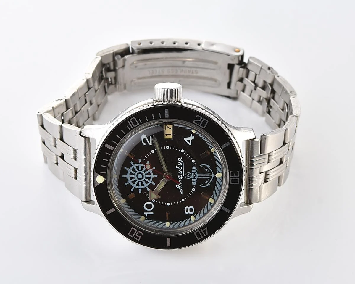 Vostok Amphibia Zissou with automatic self winding movement