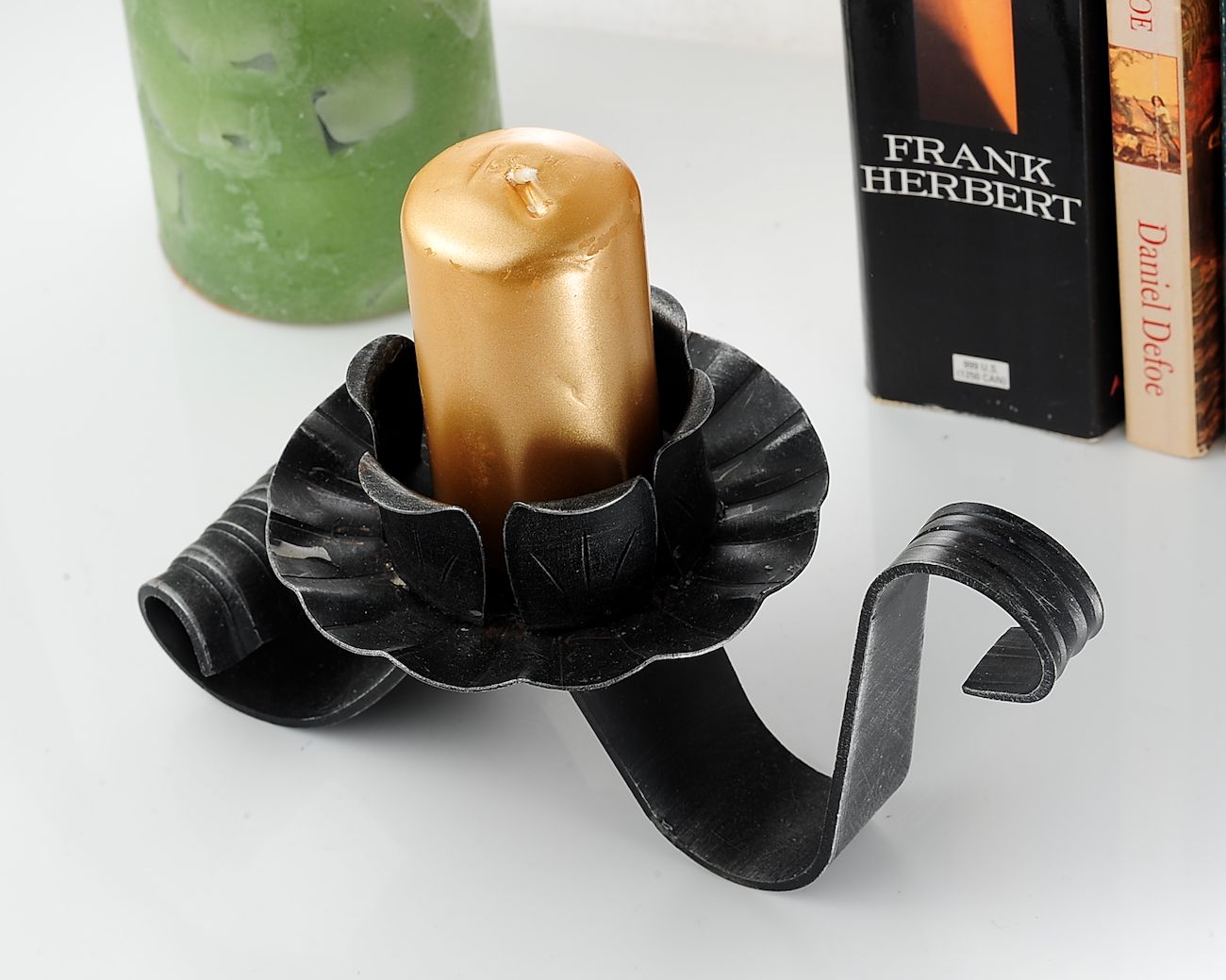 GIFTSHOP candle holder black metal 19263-SCS_1910