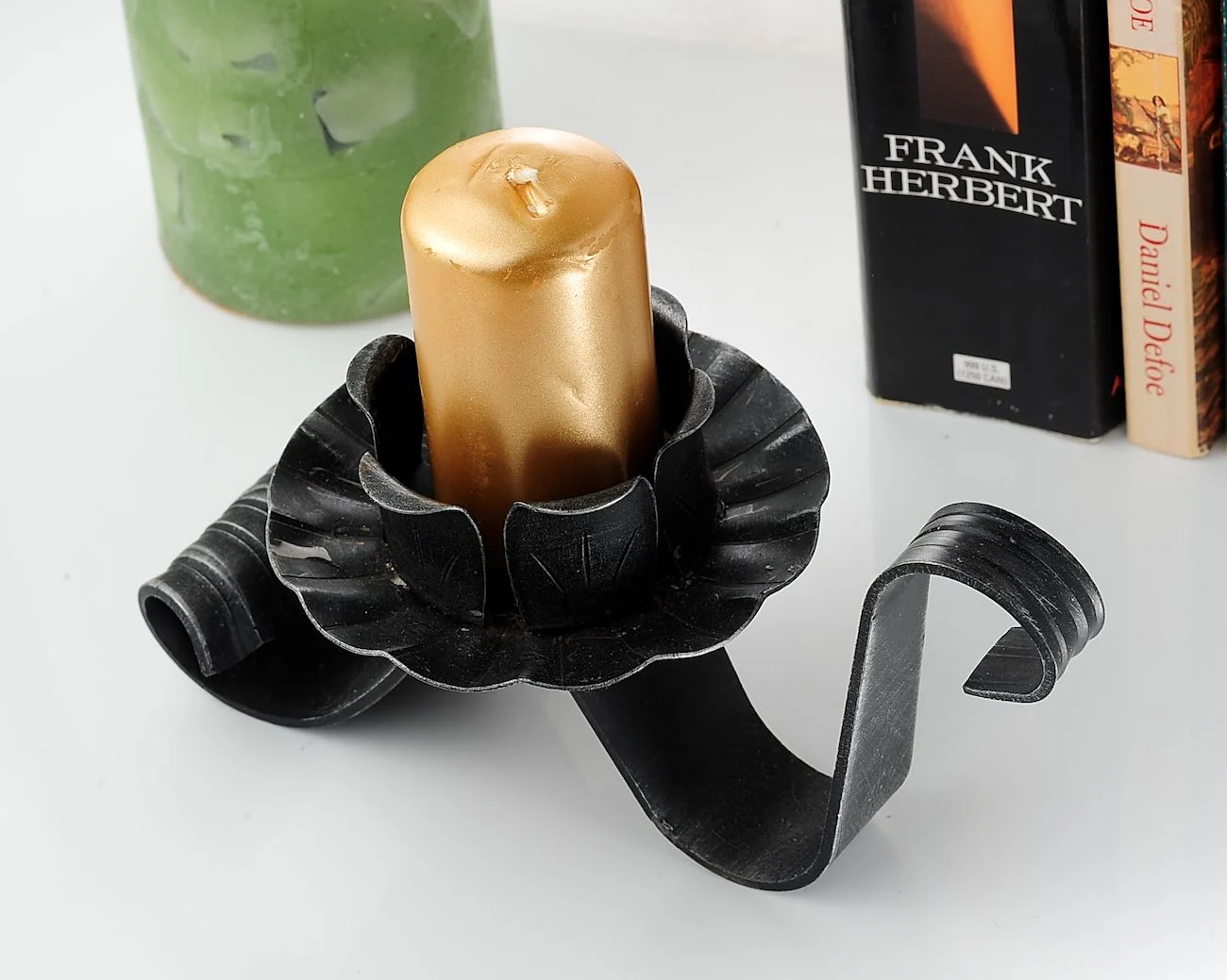 GIFTSHOP candle holder black metal 19263-SCS_1910
