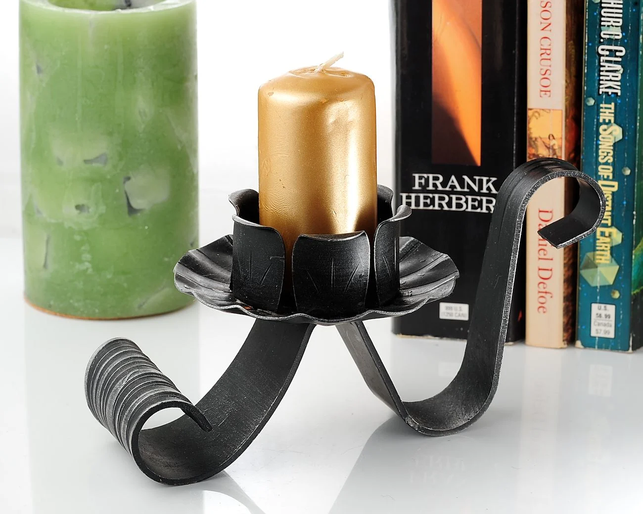 GIFTSHOP candle holder black metal 19263-SCS_1911