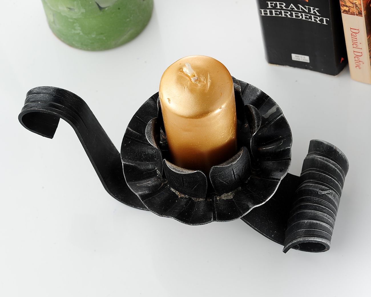 GIFTSHOP candle holder black metal 19263-SCS_1914