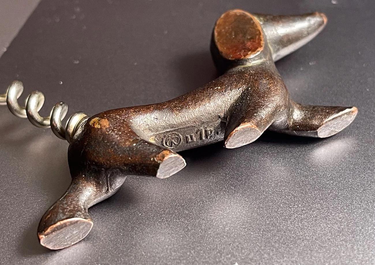 Vintage Soviet Metal Corkscrew – Mid-Century USSR Barware