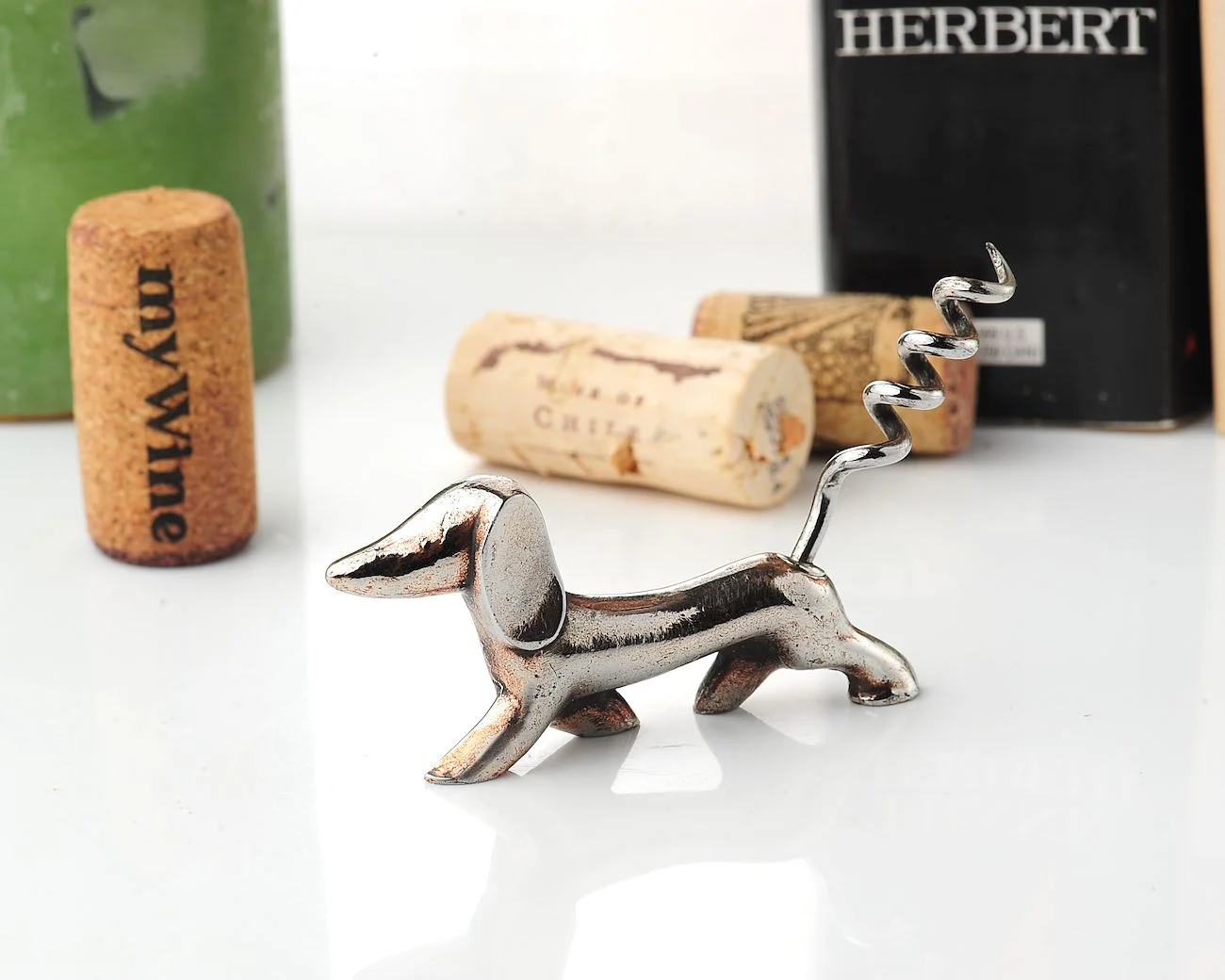 GIFTSHOP wine opener dog corkscrew 19339-SCS_1958