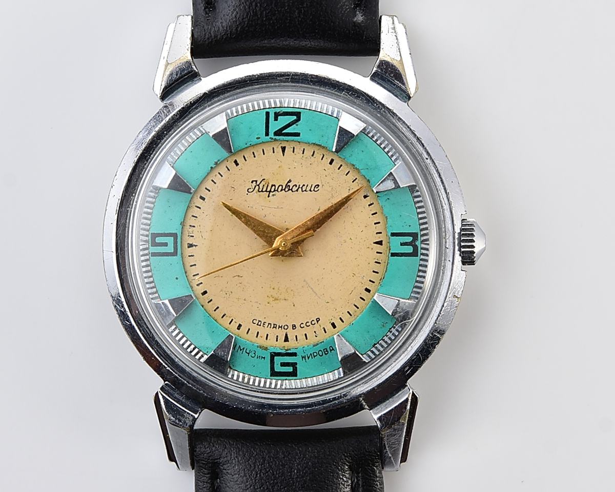RARE! Beautiful vintage soviet wrist watch from 50s - Kirovskie 1MWF