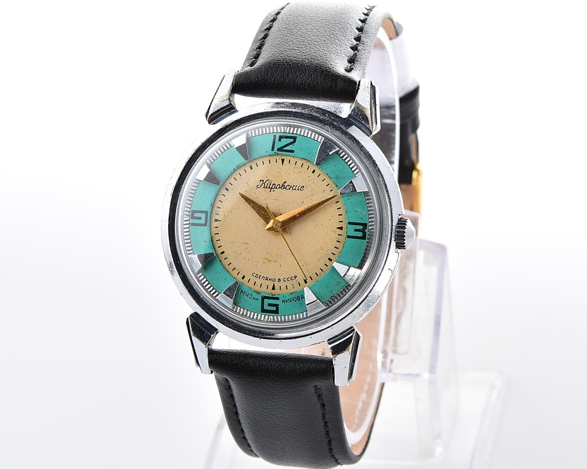 RARE! Beautiful vintage soviet wrist watch from 50s - Kirovskie 1MWF