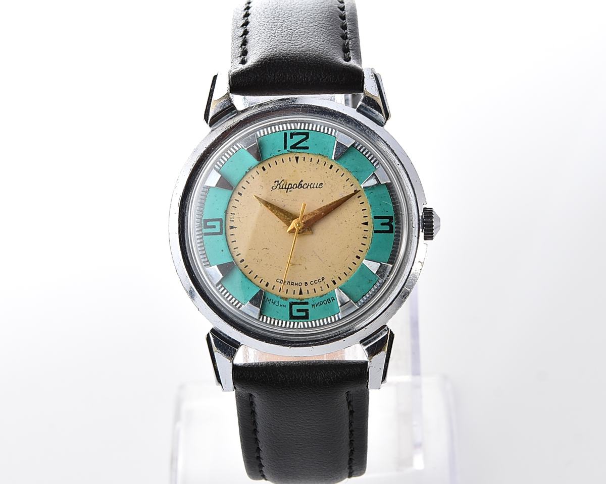 RARE! Beautiful vintage soviet wrist watch from 50s - Kirovskie 1MWF