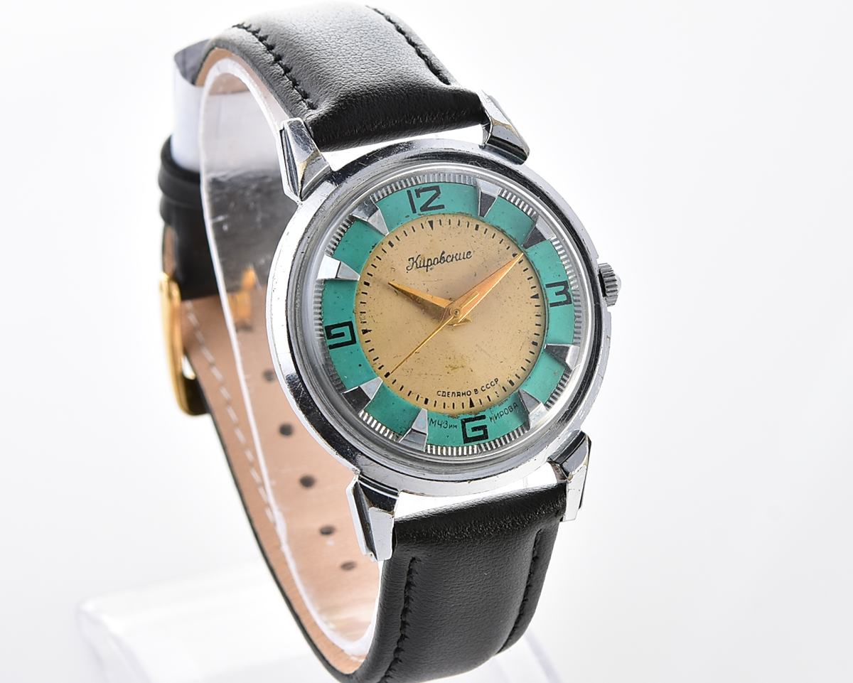 RARE! Beautiful vintage soviet wrist watch from 50s - Kirovskie 1MWF
