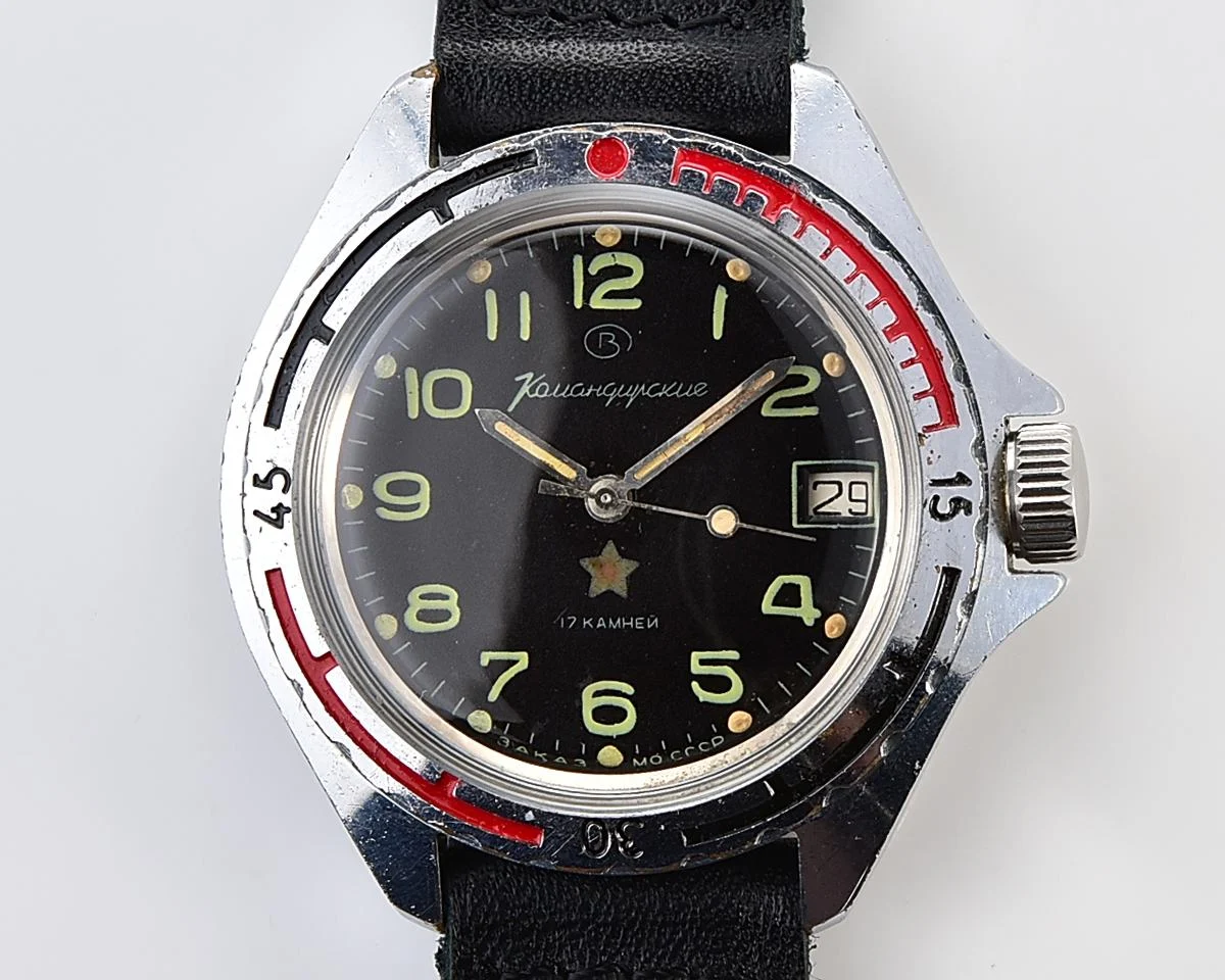Vostok Komandirskie limited series watch - "Zakaz MO CCCP"!