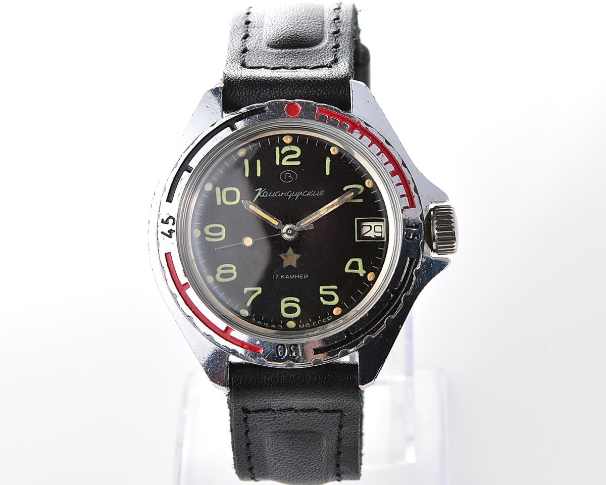 Vostok Komandirskie limited series watch - "Zakaz MO CCCP"!