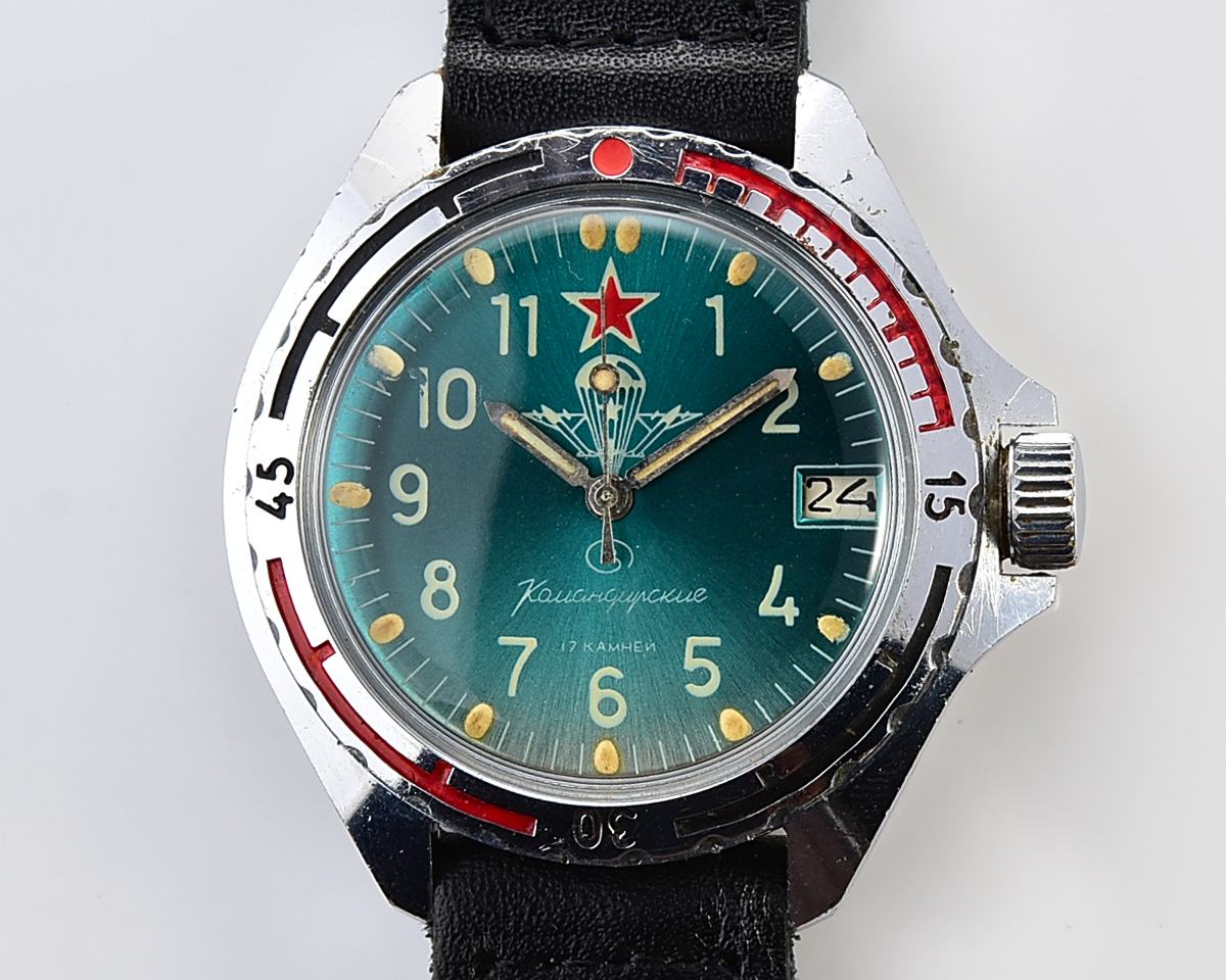 Vostok Komandirskie paratroopers mechanical wristwatch for airborn troops