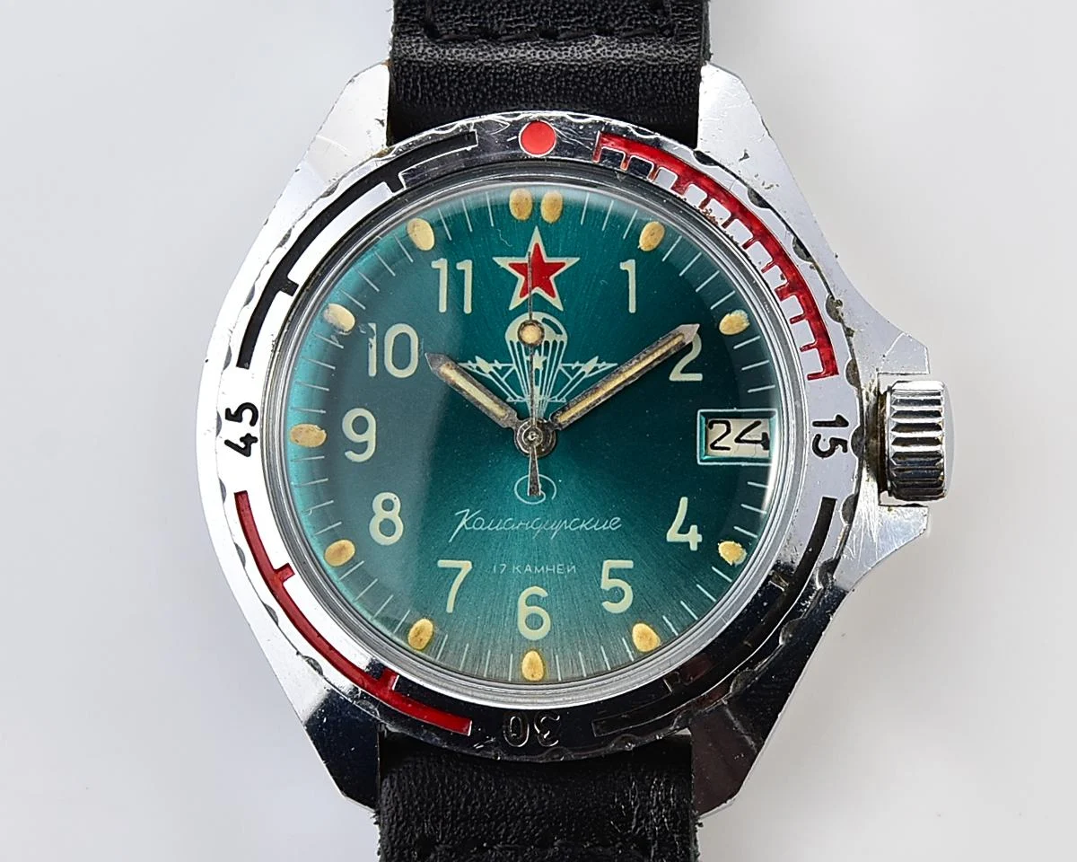 Vostok Komandirskie paratroopers mechanical wristwatch for airborn troops