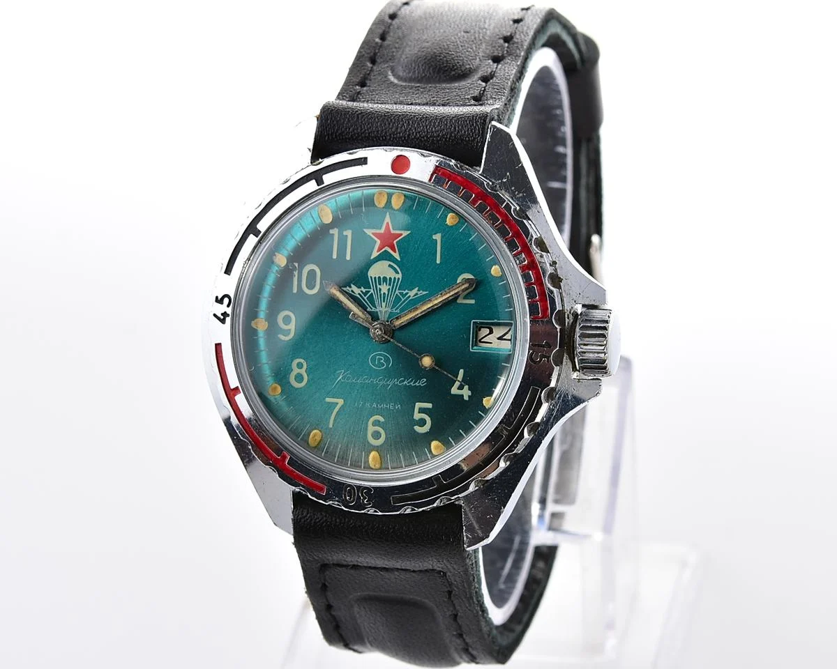 Vostok Komandirskie paratroopers mechanical wristwatch for airborn troops