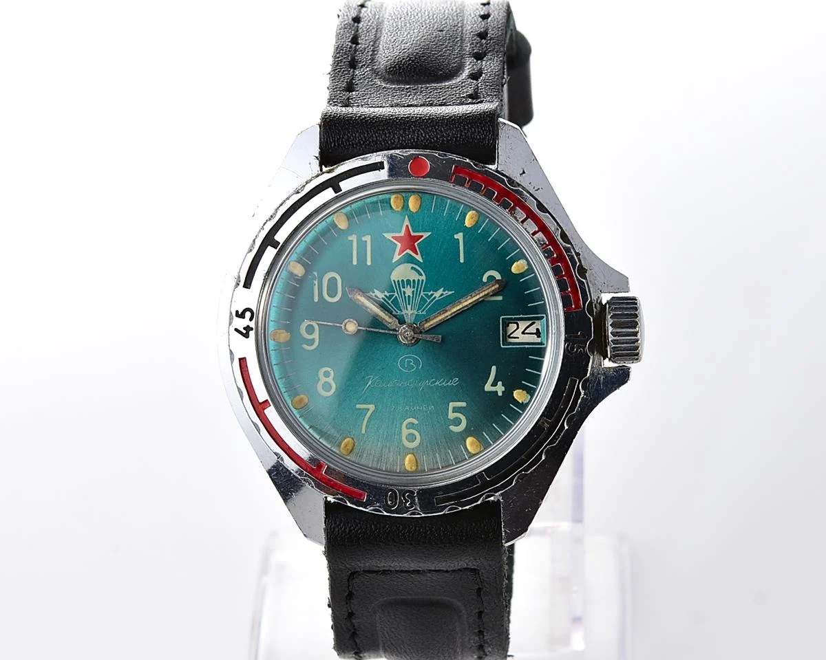 Vostok Komandirskie paratroopers mechanical wristwatch for airborn troops