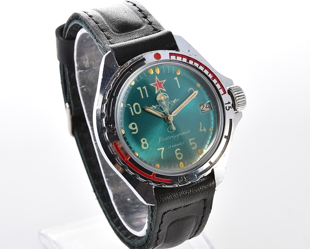 Vostok Komandirskie paratroopers mechanical wristwatch for airborn troops