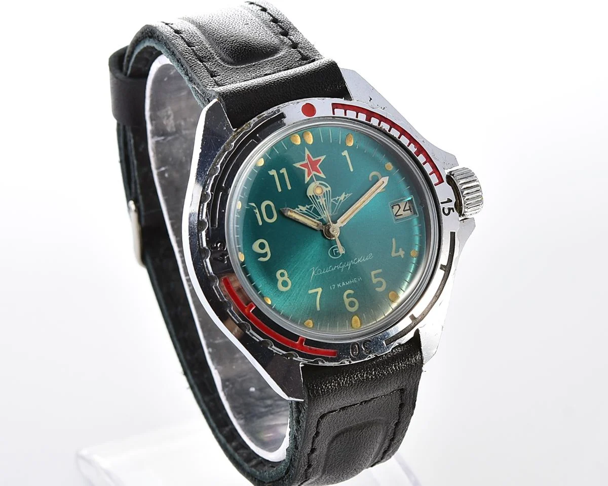 Vostok Komandirskie paratroopers mechanical wristwatch for airborn troops