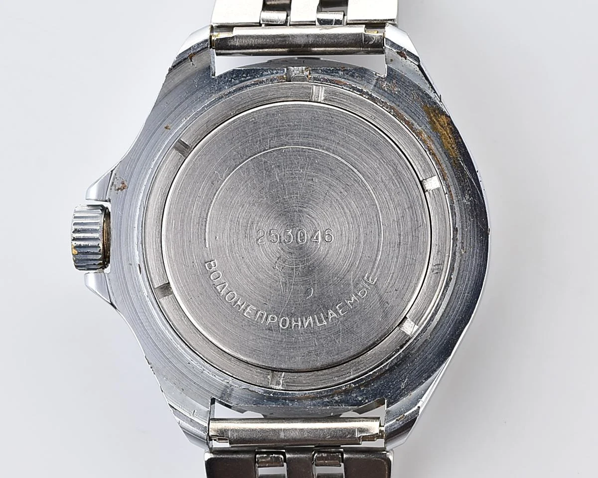 Soviet Vostok Komandirskie Tank mechanical wristwatch