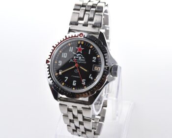 Soviet Vostok Komandirskie TANK mechanical wristwatch