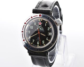 Soviet Vostok Komandirskie TANK mechanical wristwatch