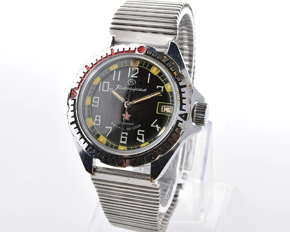 Soviet Vostok Komandirskie limited series watch - "Zakaz MO CCCP"!
