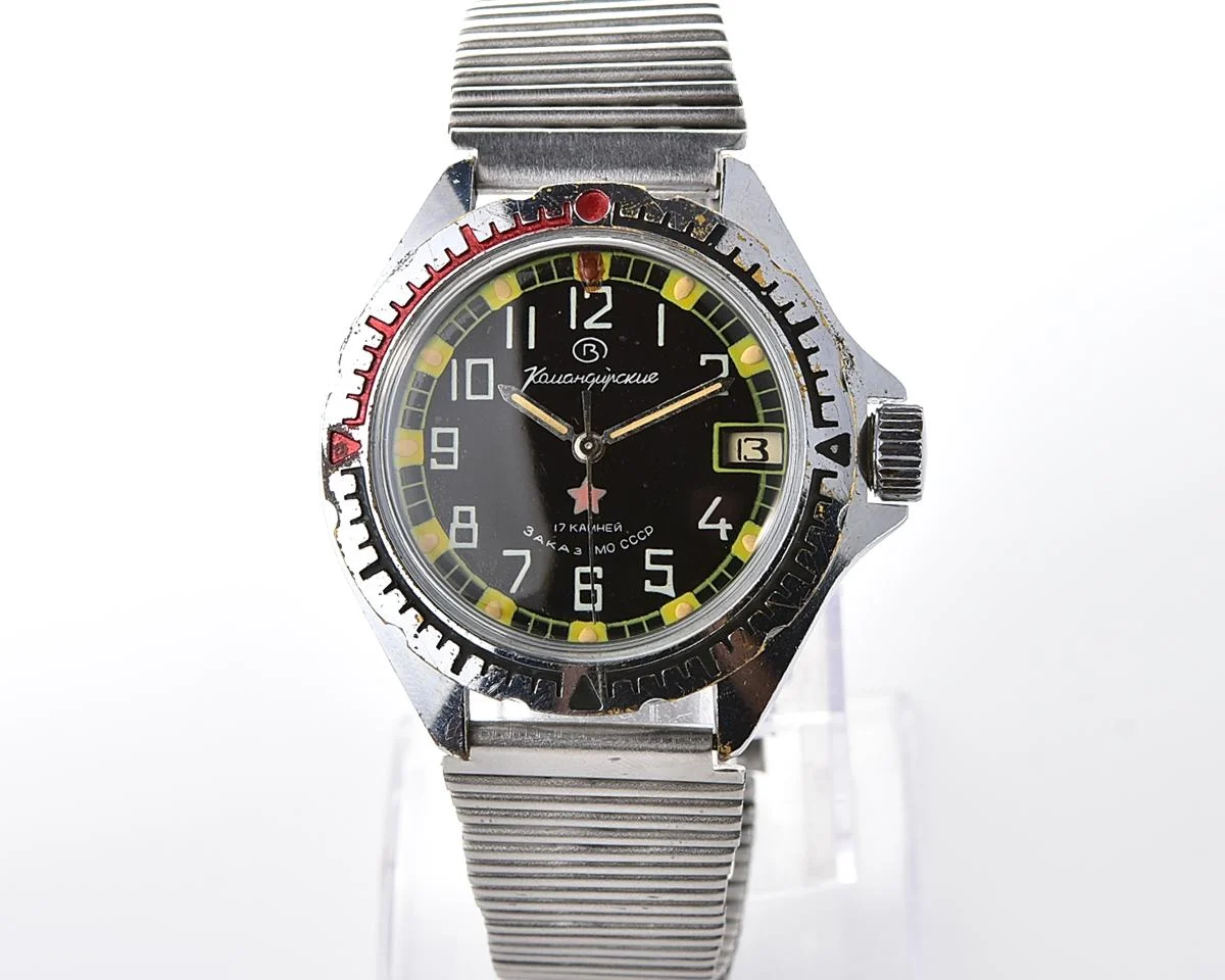 Soviet Vostok Komandirskie limited series watch - "Zakaz MO CCCP"!