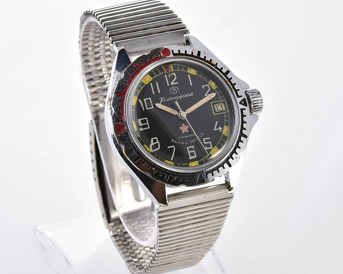 Soviet Vostok Komandirskie limited series watch - "Zakaz MO CCCP"!