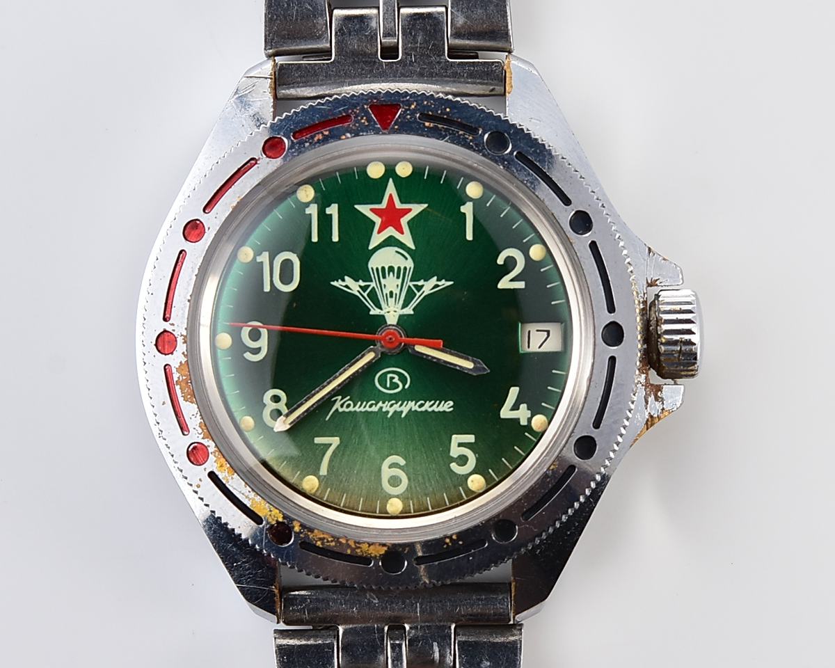 Vostok Komandirskie paratroopers mechanical wristwatch for airborn troops