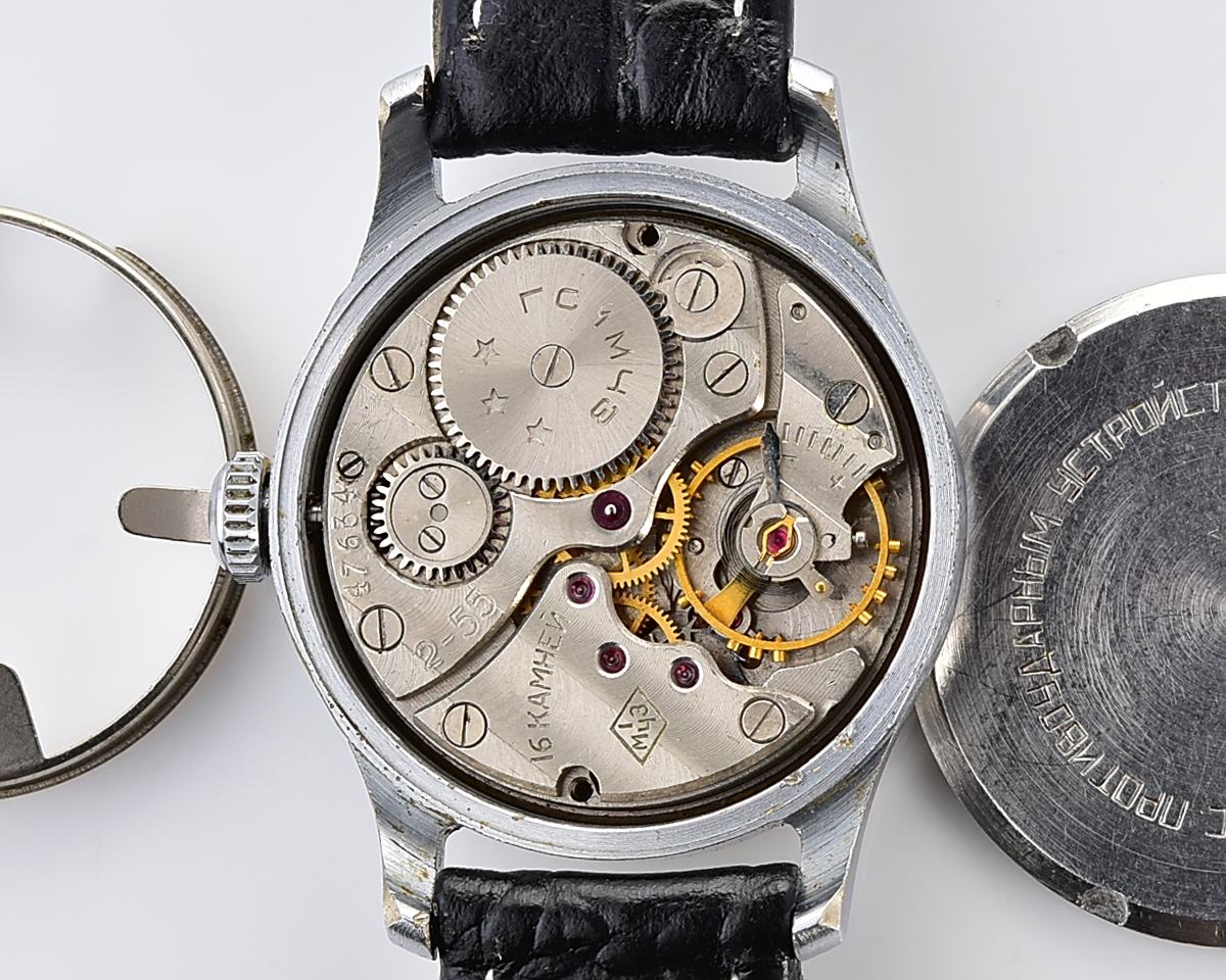 Vintage soviet MAYAK mechanical watch, 1MChZ, the 2nd quarter of 1955