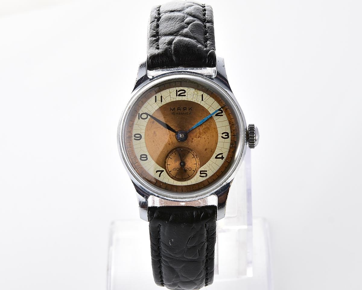 Vintage soviet MAYAK mechanical watch, 1MChZ, the 2nd quarter of 1955
