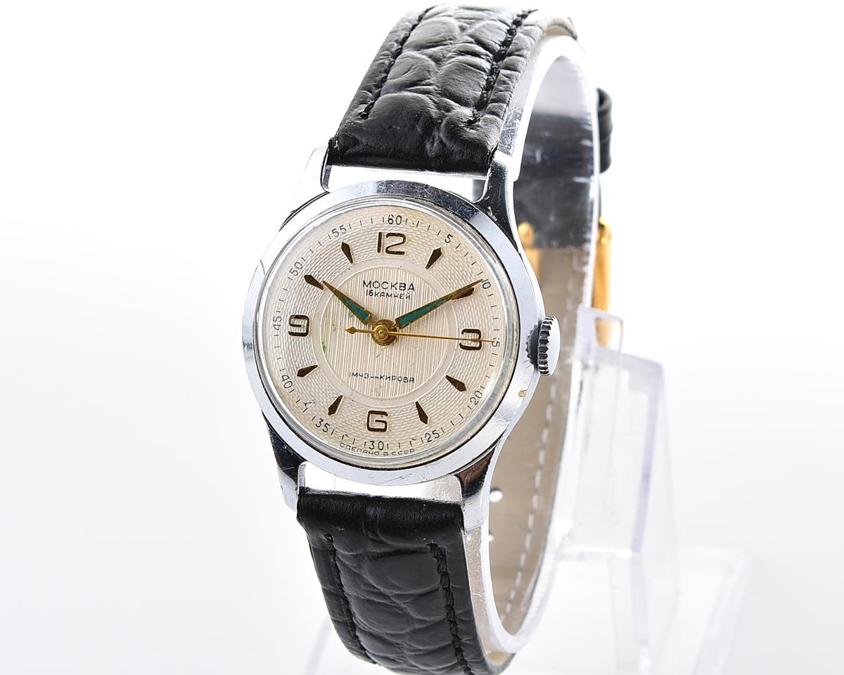 Excellent MOSKVA soviet vintage mechanical watch