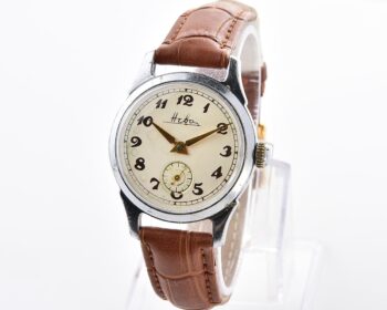 Vintage soviet mechanical NEVA wristwatch