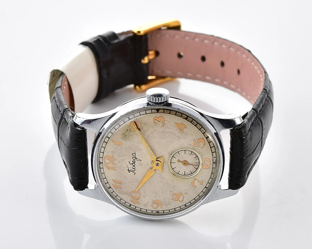Vintage Soviet mechanical Pobeda wristwatch, PChZ, the 1st quarter of 1955!