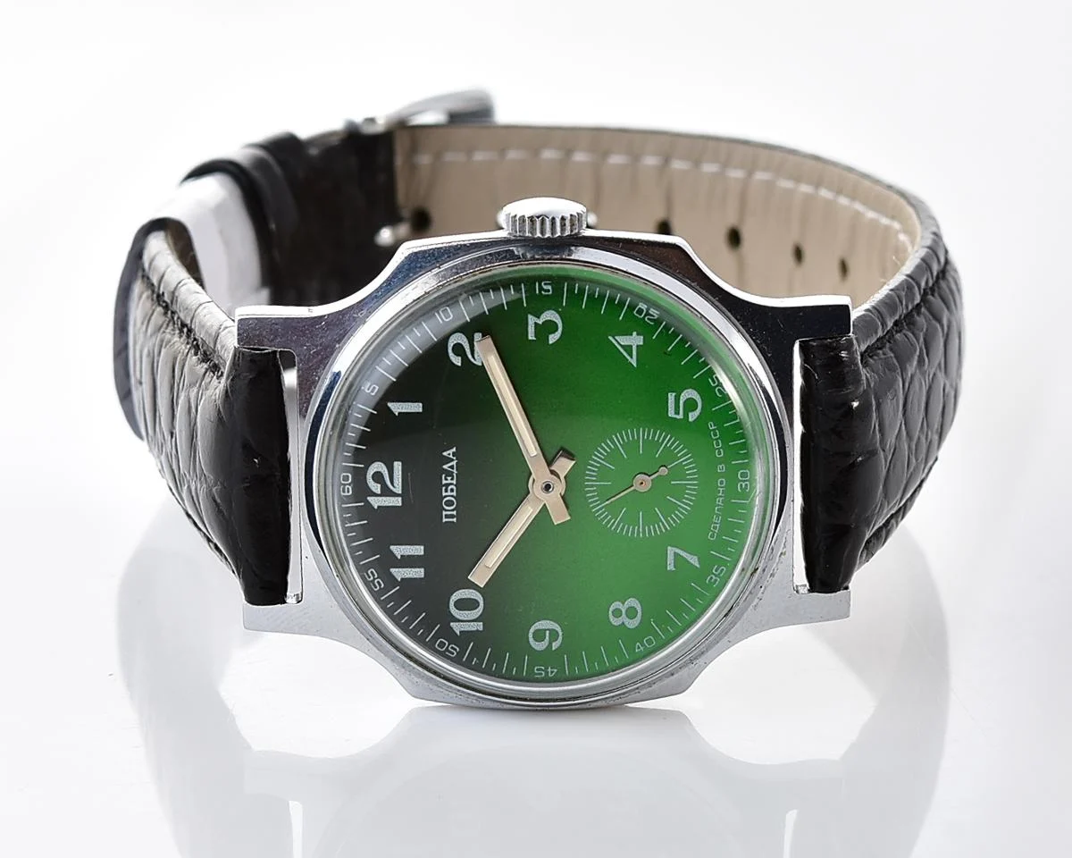 Soviet Pobeda mechanical wristwatch