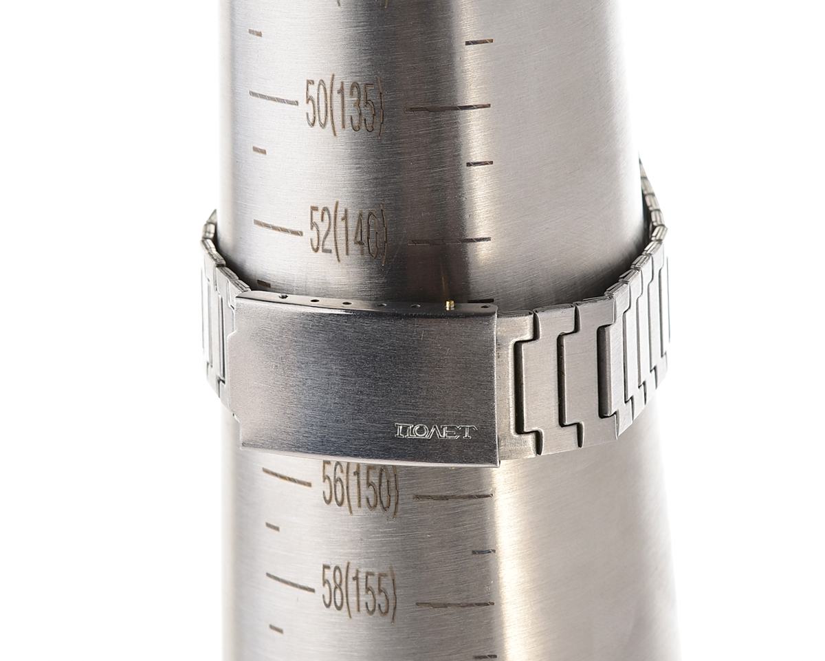 POLJOT "55G"(Aeroflot) automatic mechanical watch, stainless steel body