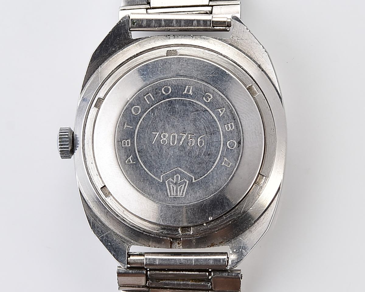 POLJOT "55G"(Aeroflot) automatic mechanical watch, stainless steel body