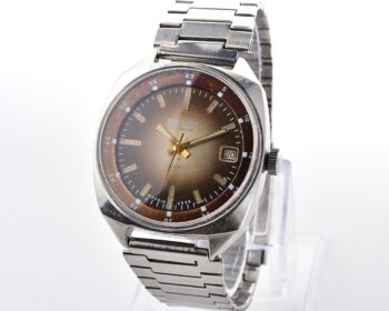 POLJOT "55G"(Aeroflot) automatic mechanical watch, stainless steel body