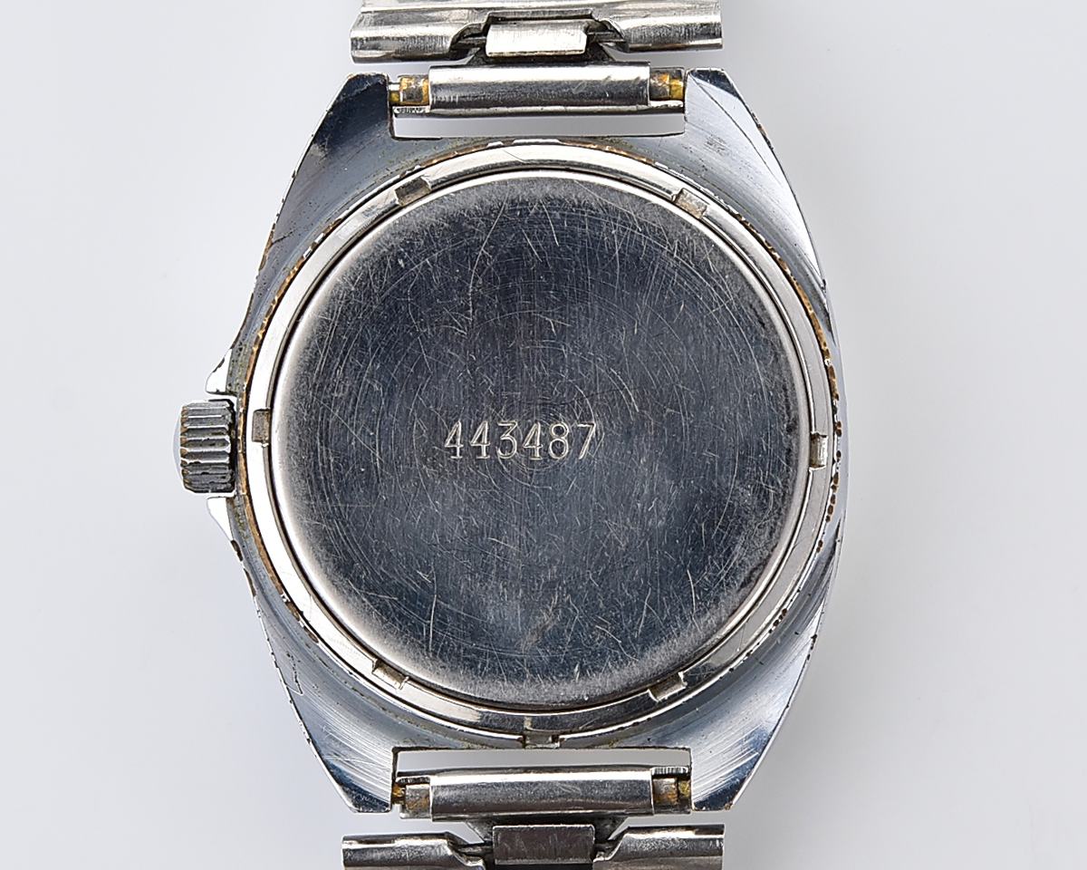 Large soviet POLJOT watch with automatic quartz movement