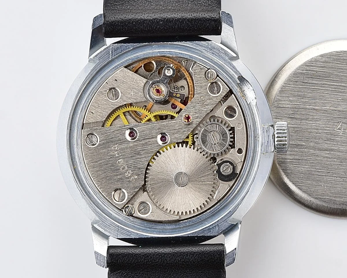 Soviet Raketa elegant vintage mechanical wristwatch