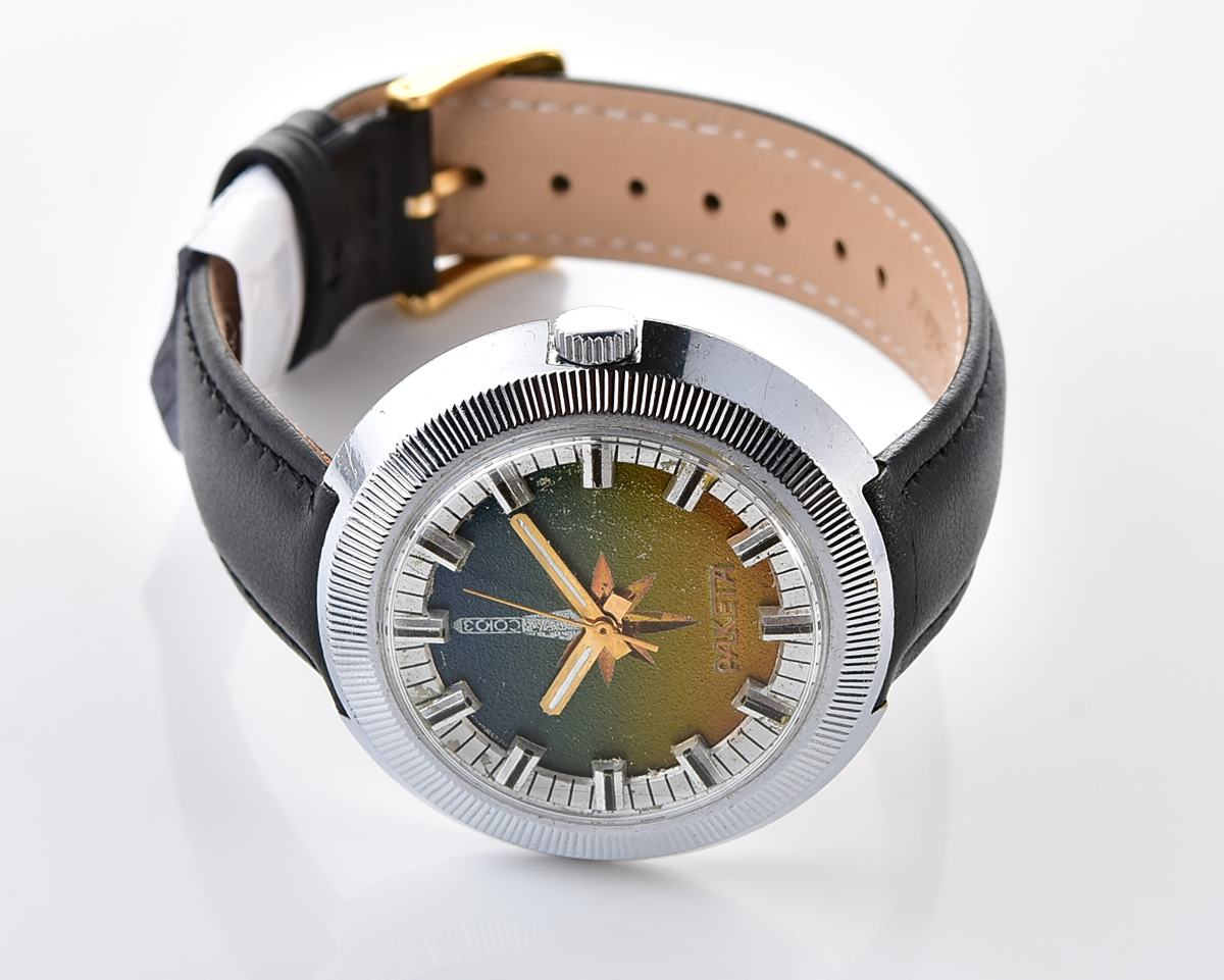 RAKETA-Soyuz soviet mechanical watch - relic of soviet space exploration era!