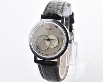 Vintage soviet RAKETA Copernicus Butterfly mechanical wristwatch