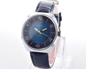 Excellent soviet Raketa vintage mechanical watch with bi-color dial
