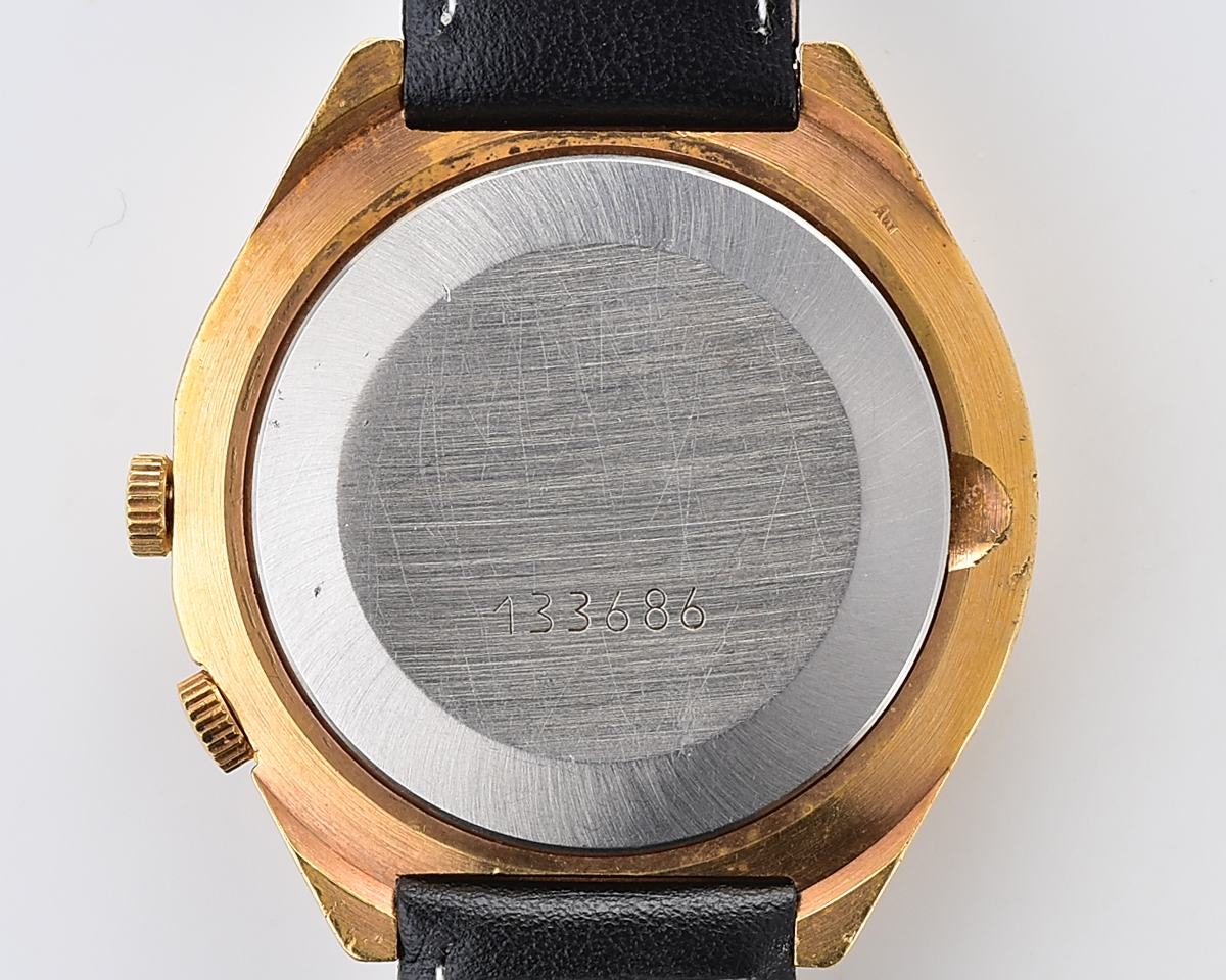 Excellent soviet Raketa World Traveler (Goroda) wristwatch with 24 hours 2623.H mechanical movement