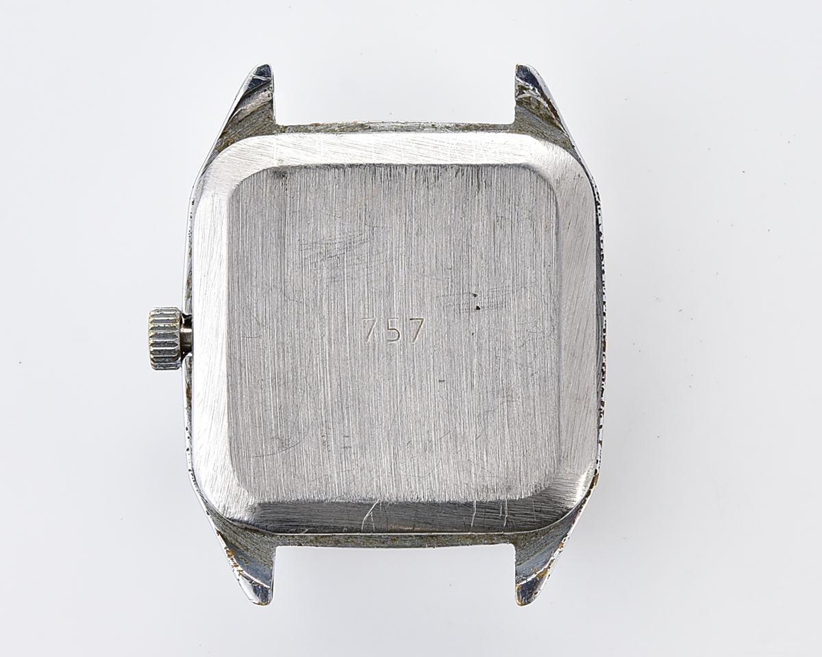Vintage soviet mechanical watch "Raketa" with roman numerals on the dial