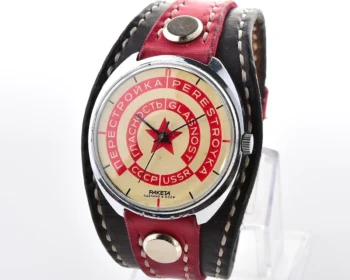 Soviet Raketa Glasnost Perestroika mechanical wristwatch