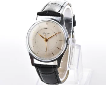 Vintage Raketa Baltika watch with cream dial