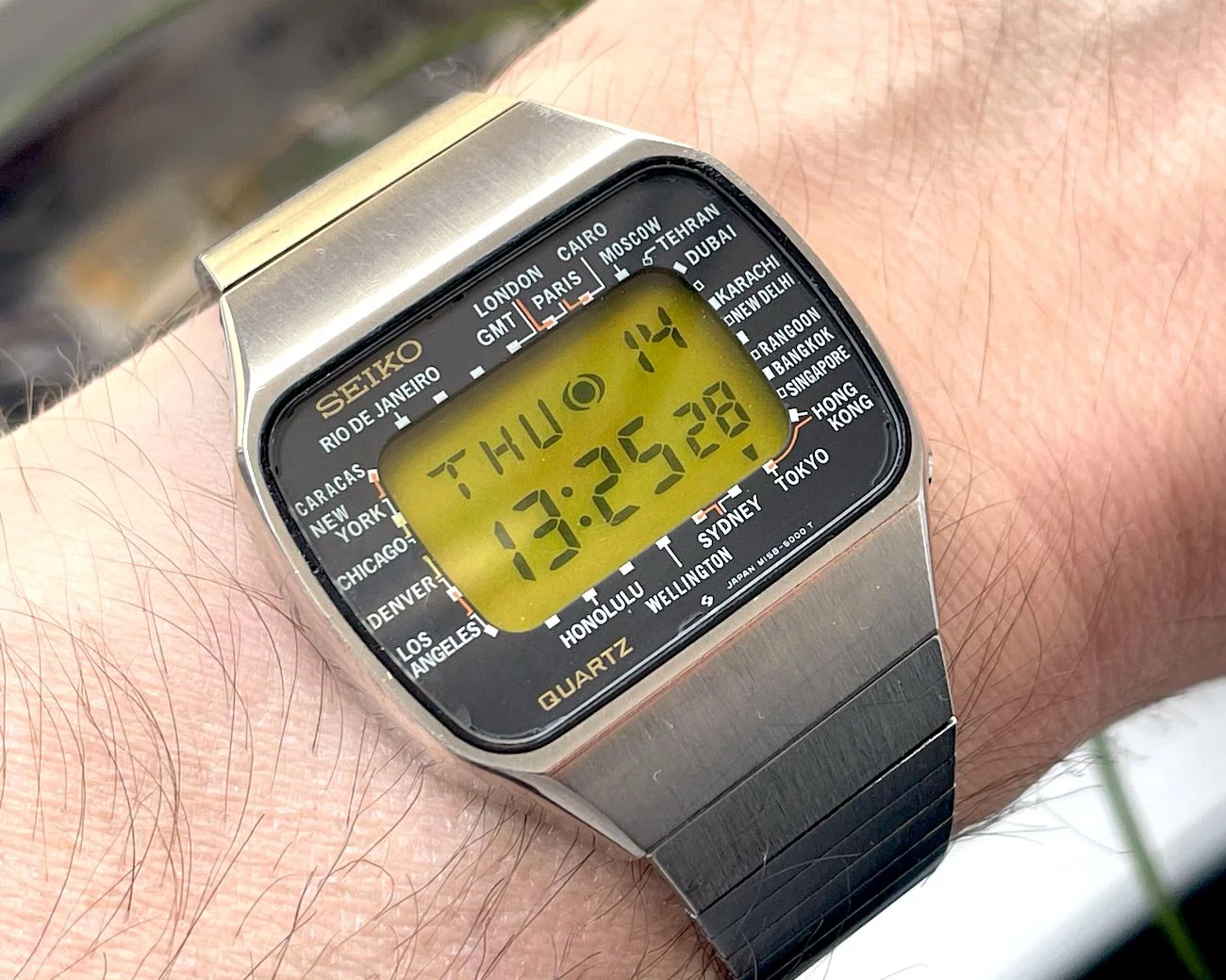 SEIKO M158-5000 Pan Am lemon face 18939-IMG_8026