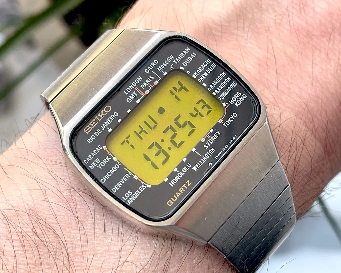 SEIKO M158-5000 Pan Am lemon face 18939-IMG_8030